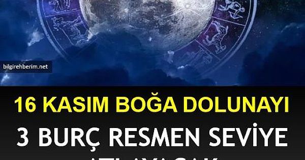 16 Kasım Boğa Dolunayı başlıyor