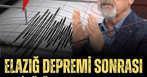 Naci Görür'den Elazığ depremi açıklaması