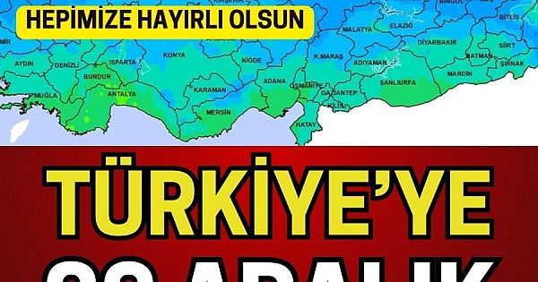 Türkiye'ye 20 aralık tarih verildi