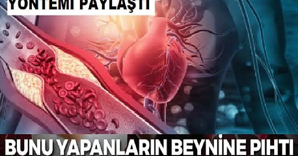 Kardiyoloji uzmanları hayat kurtaran yöntemi paylaştı: Bunu yapanların beynine pıhtı atmıyor