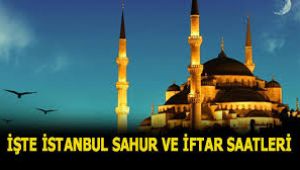 2020 Ramazan ?msakiyesi ?stanbul ve Ankara'da ?lk ?ftar ve Sahur Saat Kata Teravih Namaz? Evde Tek K?l?n?r m? ?